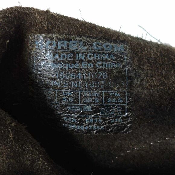 Sorel Women's Joan of Arctic US 7,5 Brown Leather Lace Up Wedge Mid-Calf Boots - Picture 11 of 11